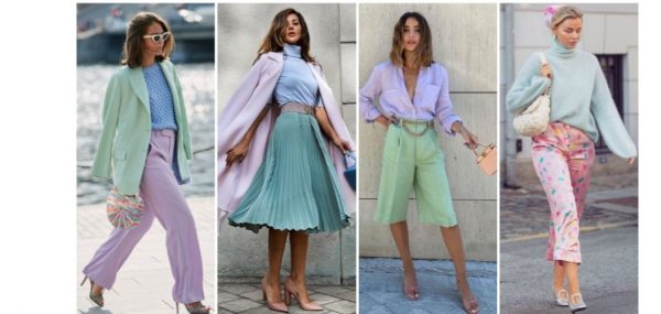 اللون الباستيل لإطلالة مليئة بالرقة والأنوثة