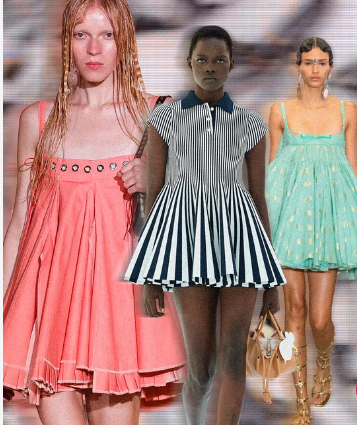 الفساتين القصيرة