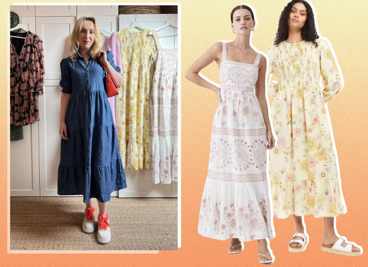 موضة الفساتين - الإندبندنت موضة صيف 2023