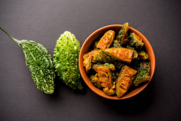 Karela Achar / Bitter Gourd Pickle, popular Indian recipe