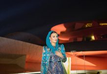 الشيخة موزا تخطف الأنظار بإطلالة قفطان ملكية في “فاشن ترست العربية 2025”